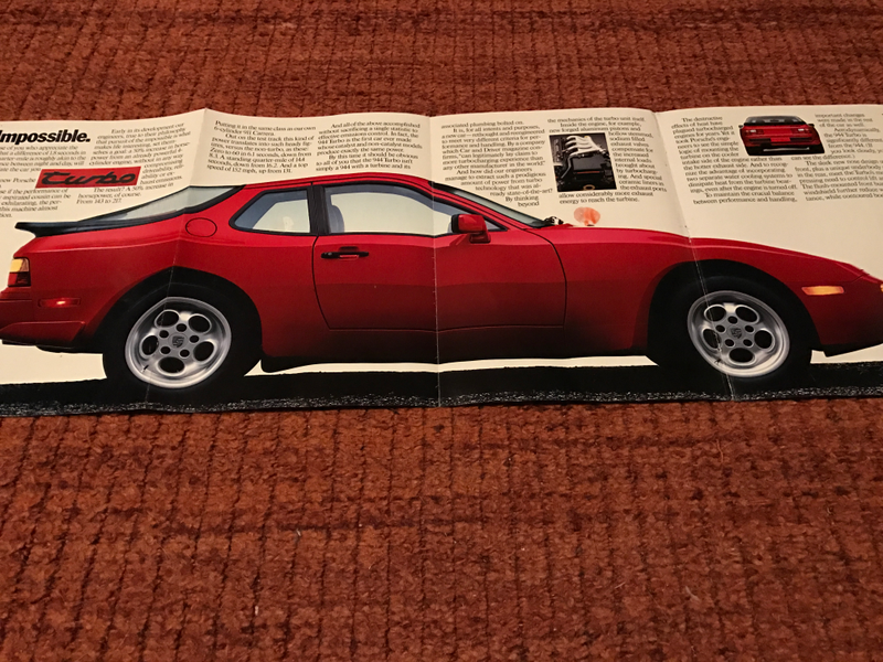 Illustration for article titled I have a 32 year old center fold advertisement from Road & Track